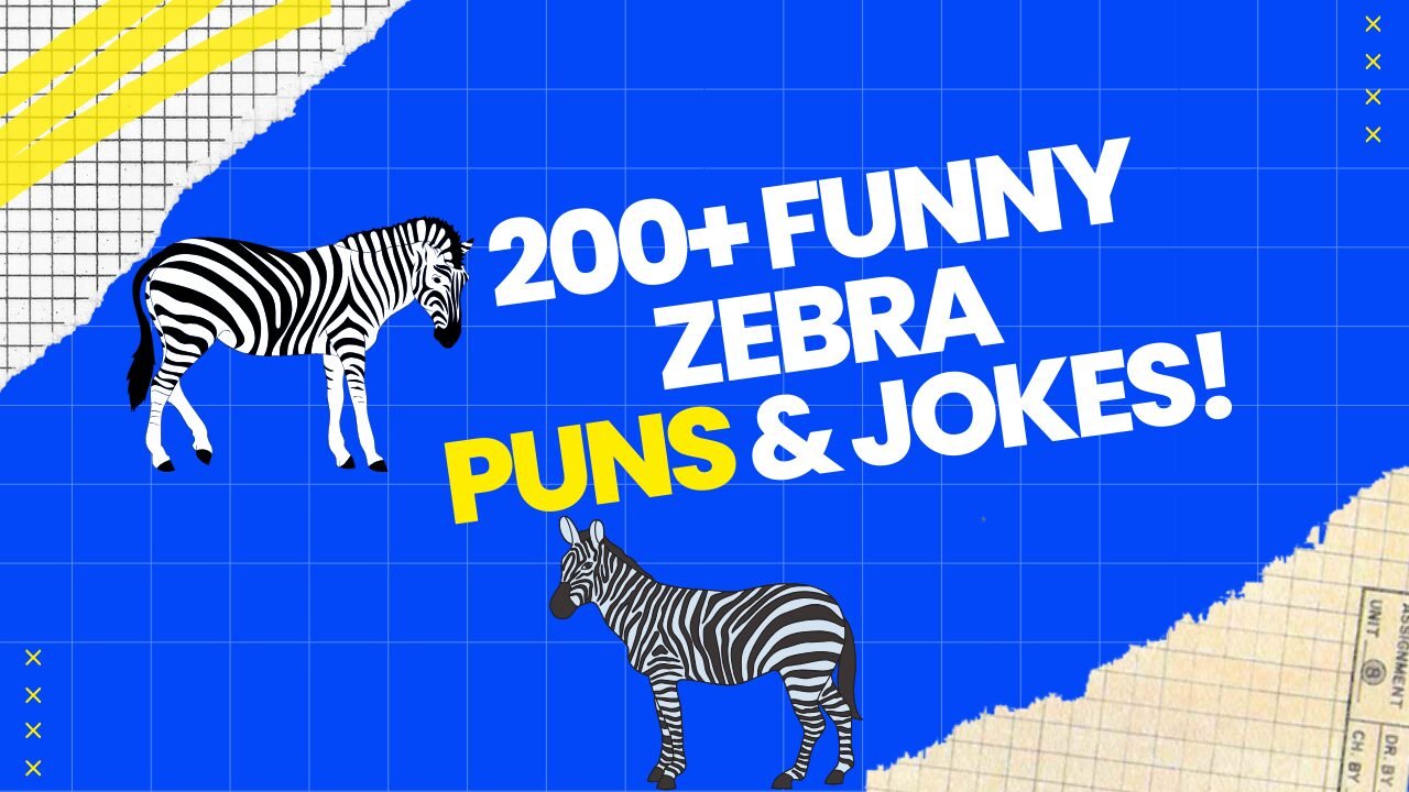 200+ Funny Zebra Puns & Jokes (Latest 2024)