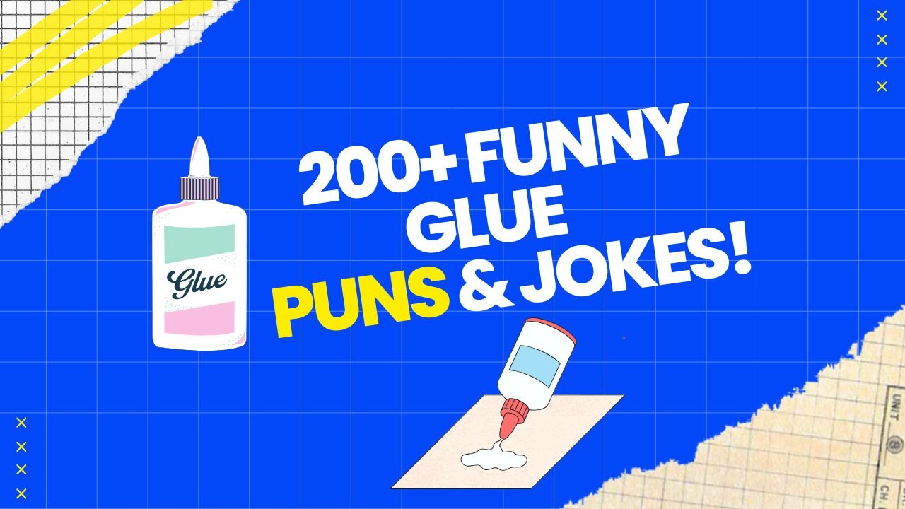 200+ Funny Glue Puns & Jokes (Latest 2024)